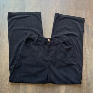 Black Corduroy Pants